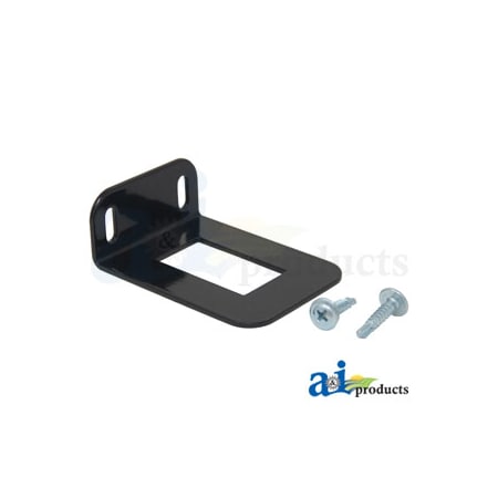 A & I Products Bracket, Black Metal, W/ Mount Screws, For Rectangle Rocker Switches 3" x5" x1" A-RSB1X